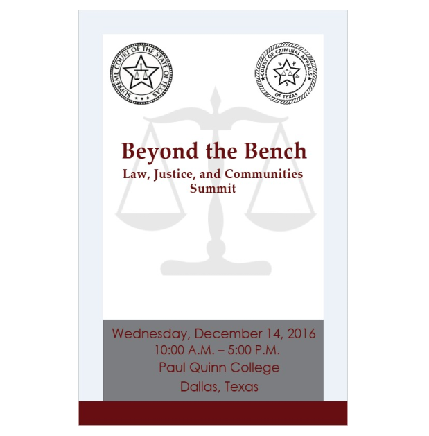 Beyond the Bench Brochure thumbnail